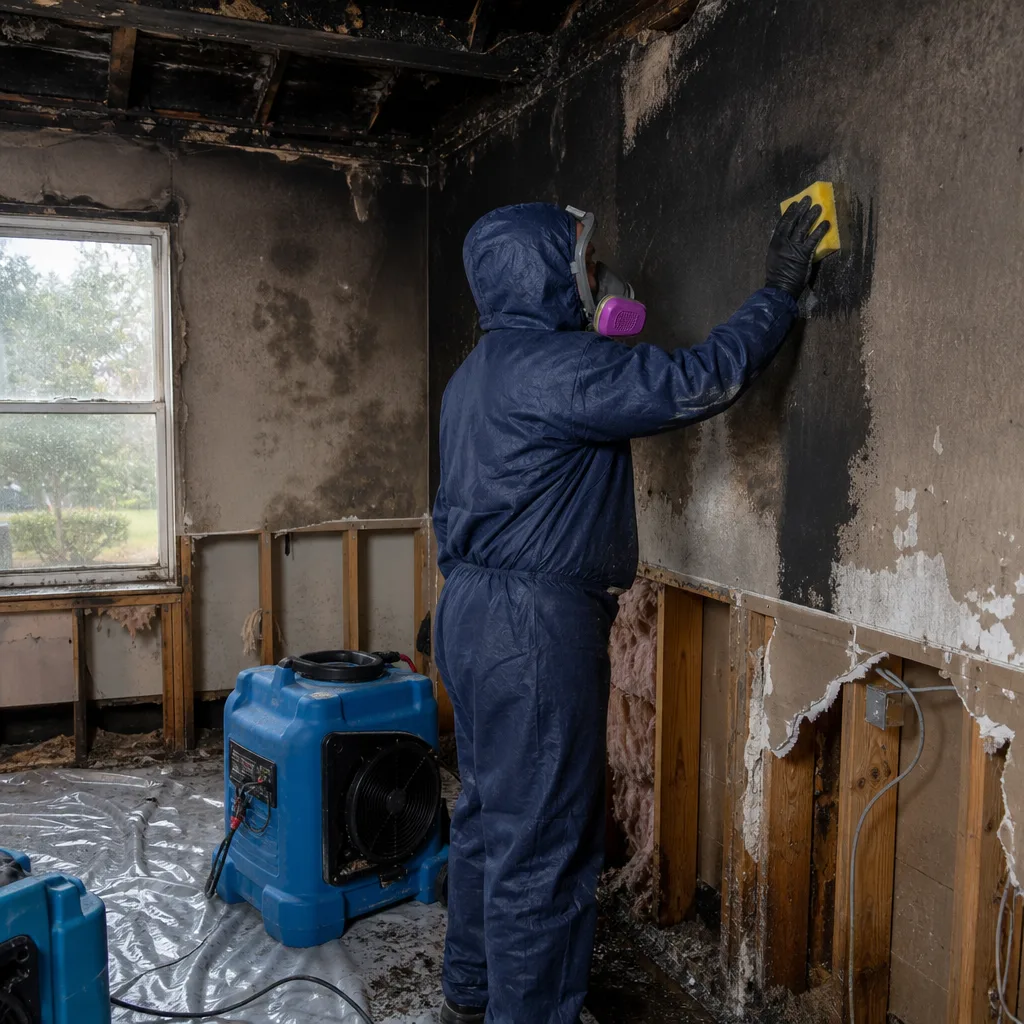 Fire Damage Restoration in St. Cloud